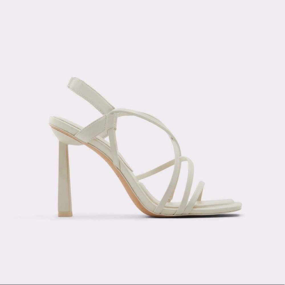 COPY - Aldo Amilia Strappy Heel, Brand New, Off White
